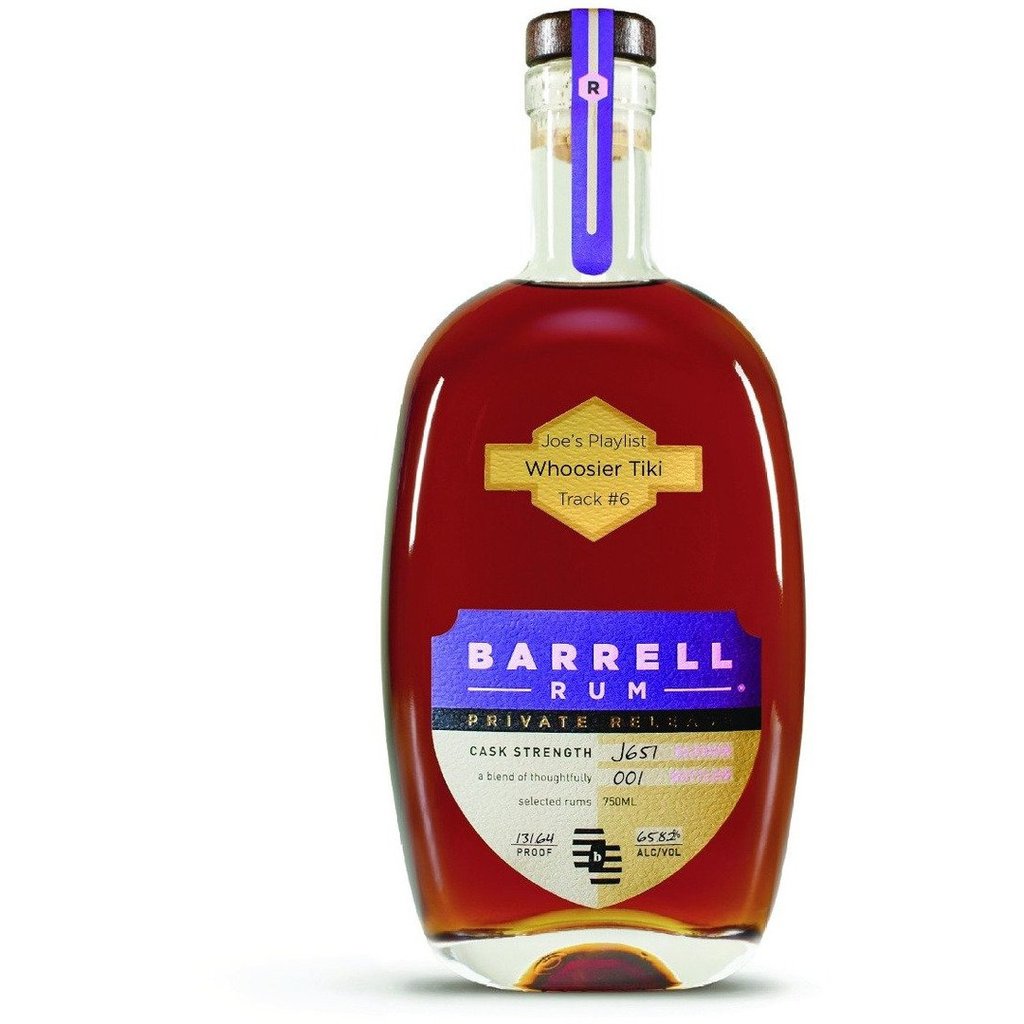 Barrell Craft Spirits Joes Playlist Track 6 Whoosier Tiki Barrell Private Release Rum J657