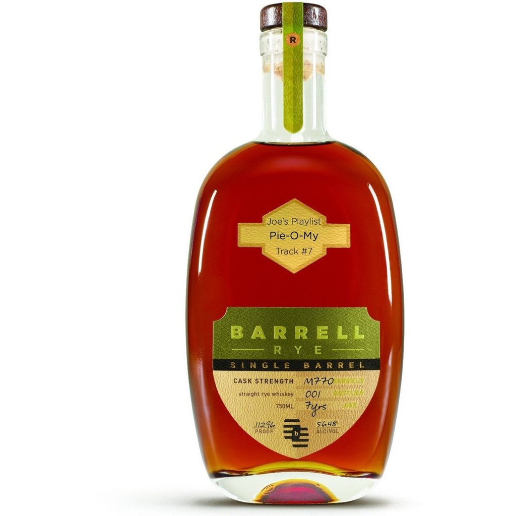 Joe’s Playlist Track #7 Pie-O-My Barrell 7-Year-Old Indiana Rye Single Barrel M770